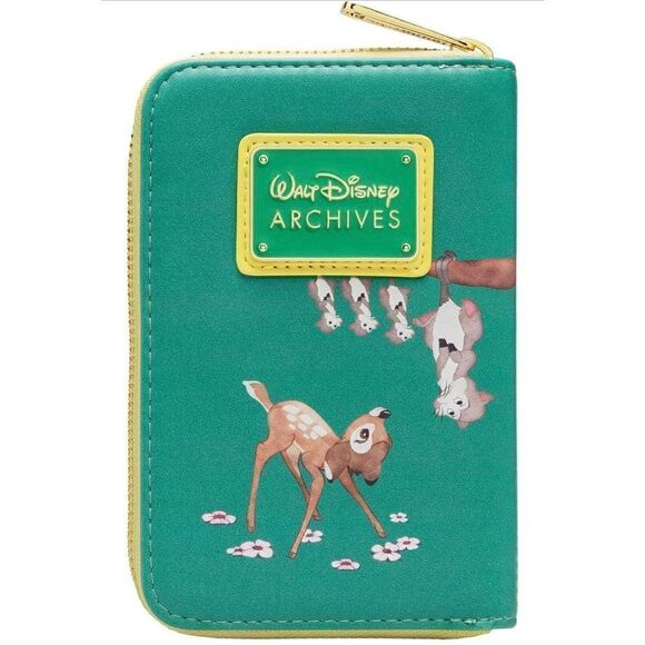 Loungefly Handbags - Disney Loungefly Bambi Walt Disney Archives Zip Around Wallet